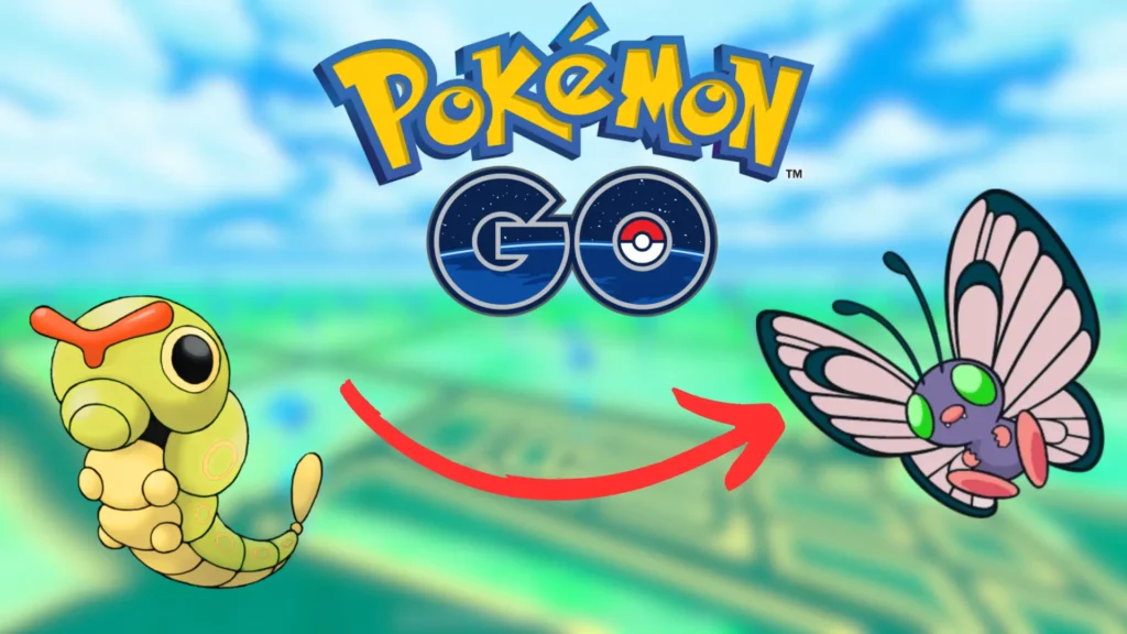 Ninho CATERPIE Pokémon GO